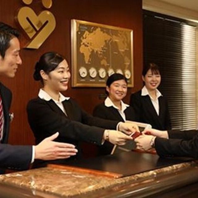 大阪ホテル・エアライン専門学校 【ホテル】まるごとホテル体験◎本格デザート＆フロント体験3