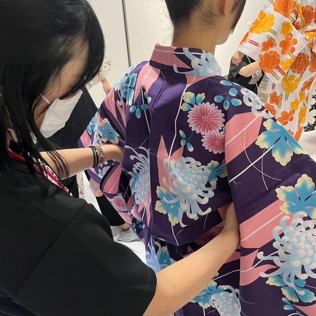足利デザイン・ビューティ専門学校 ブライダルウェディング科：浴衣着付け体験♪限定10名1