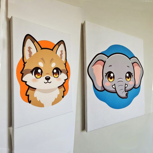 専門学校　札幌デザイナー学院 【イラスト・キャラクター専攻】アクリルマーカー体験1