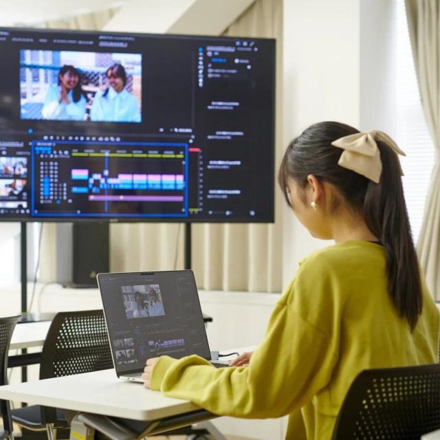 横浜デジタルアーツ専門学校 【映像系体験】PremiereProで映像編集(入門編)1