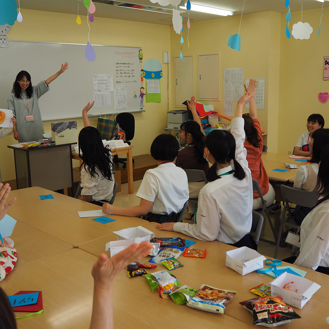 新潟こども医療専門学校 高１･２対象「保育・教育体験」カロリーショッピング！1