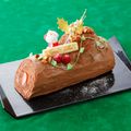 京都製菓製パン技術専門学校 【クリスマスケーキスペシャル】ブッシュドノエル【洋菓子】