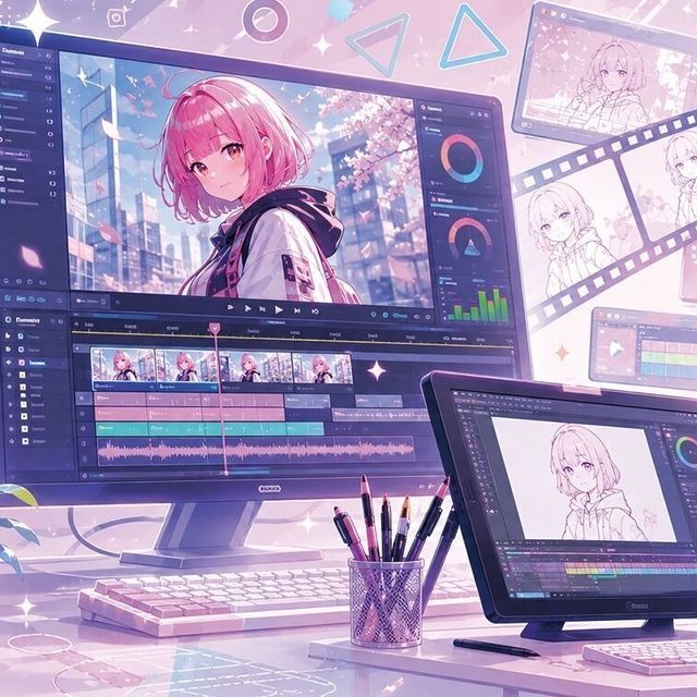 専門学校　札幌ビジュアルアーツ 【ビジュアル・クリエイター学科】イラスト＆動画1