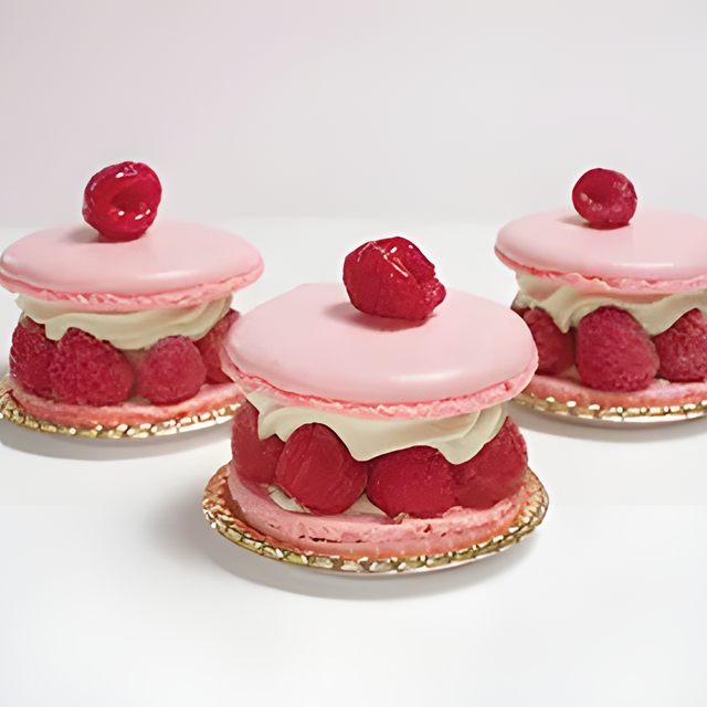 専門学校　福岡ビジョナリーアーツ 【フード】マカロンケーキ1