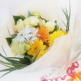 ブーケ体験~ナチュラルステムで花を束ねよう~の詳細