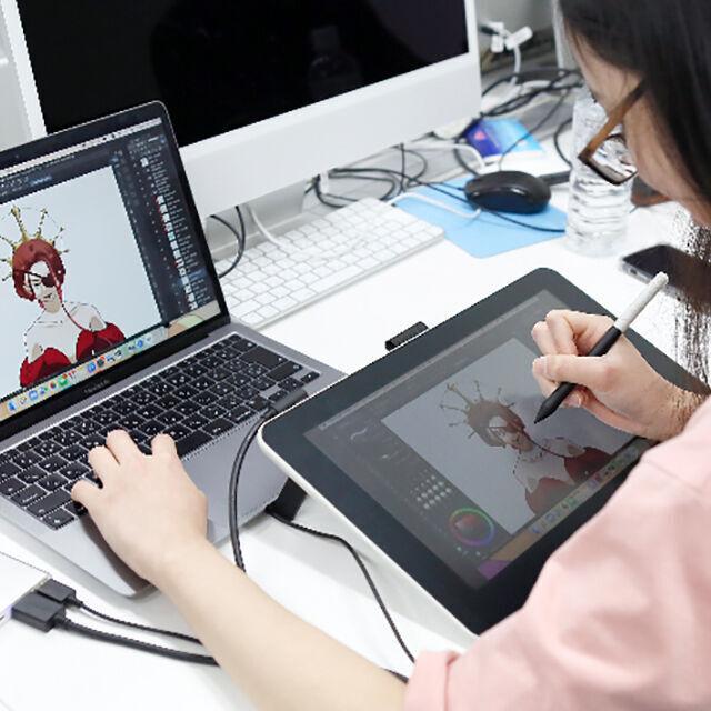 創造社デザイン専門学校 【イラストレーション】缶バッチをつくろう！4