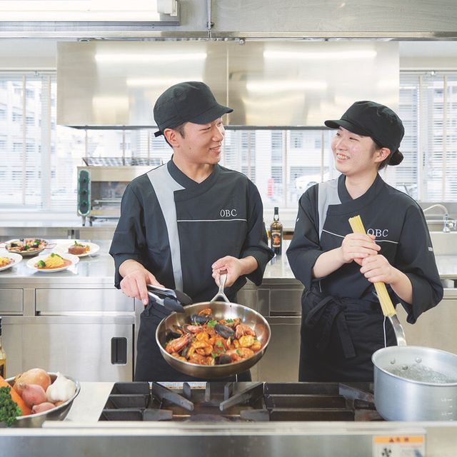 専門学校岡山ビジネスカレッジ 調理師養成学科｜和食・洋食・ラーメンなど調理を幅広く学ぶ！2