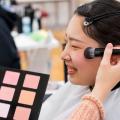 ＹＩＣ京都ビューティ専門学校 大人気！手作りコスメ（チーク）