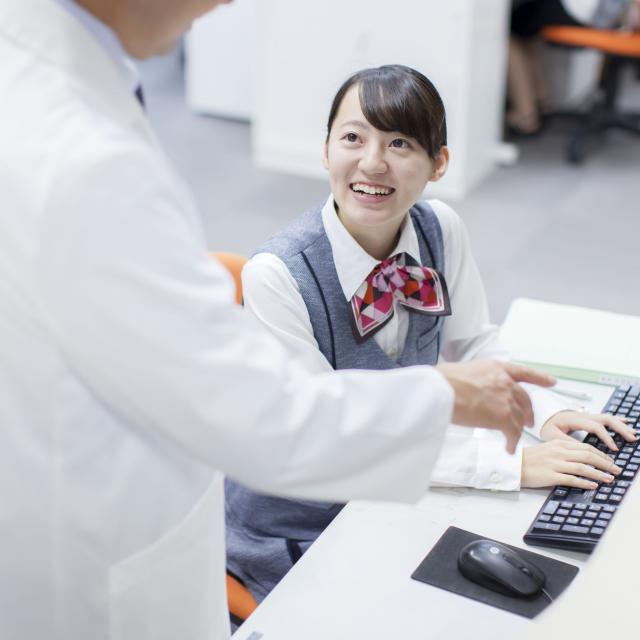 岡山医療技術専門学校 ★キャンパスで医療事務体験★1