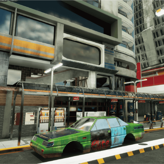 大阪総合デザイン専門学校 【デジタルクリエイティブラボ】ゲームステージをデザイン！1