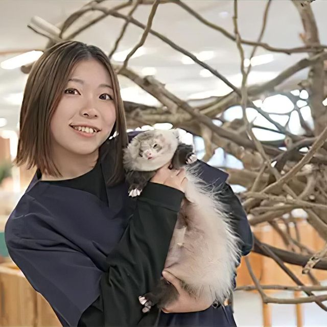 専門学校　福岡ビジョナリーアーツ 【ペット】【高校3年生限定】担当動物のお世話をしよう！1