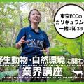 ＴＣＡ東京ＥＣＯ動物海洋専門学校 野生動物・自然環境に関わる業界講座