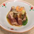 京都調理師専門学校 【戻り鰹叩き】日本料理実習＆ガストロノミーデモ★