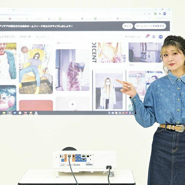 織田ファッション専門学校 動画メディアのスタイリスト体験1