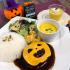 足利製菓専門学校 ハロウィン企画！ハロウィンワンプレート＆かぼちゃプリン1