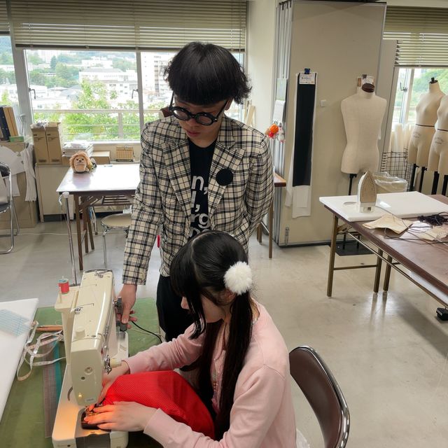 ファッション文化専門学校ＤＯＲＥＭＥ 毎回大人気！職業用ミシンを使って簡単ソーイング！3