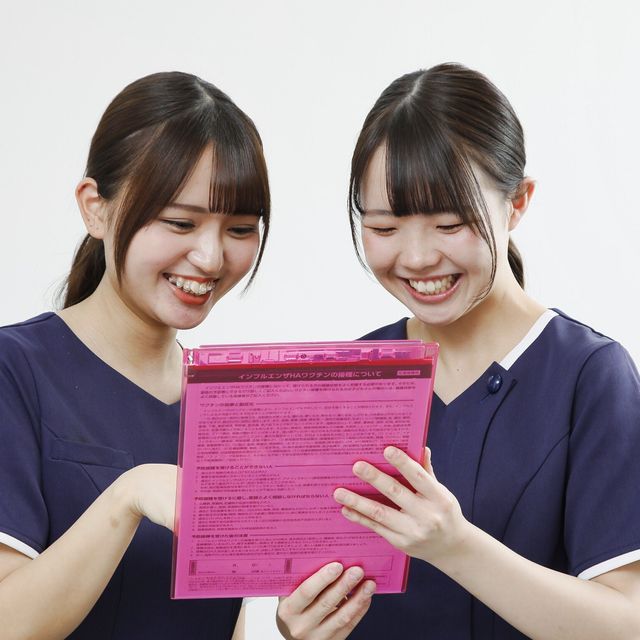 専門学校静岡医療秘書学院 人気の医療事務　病院受付にチャレンジ♪1