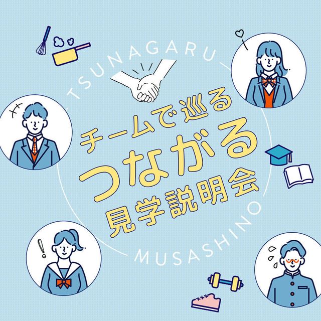 武蔵野栄養専門学校 チームで巡る、つながる見学会1