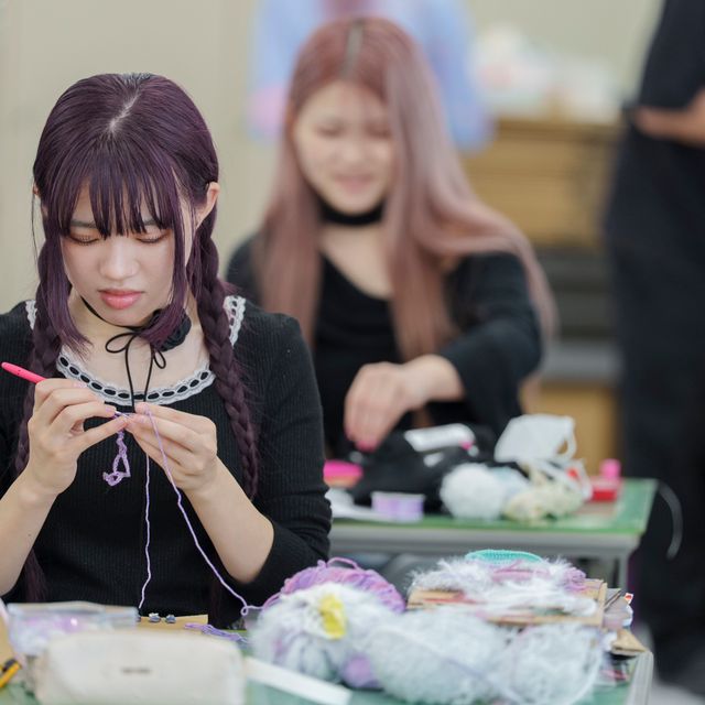 大村美容ファッション専門学校 体験C　小物製作1