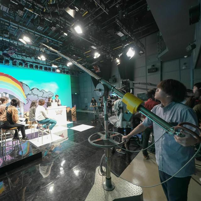 東放学園専門学校 放送音響科の体験入学「テレビ音声を体験しよう!」1
