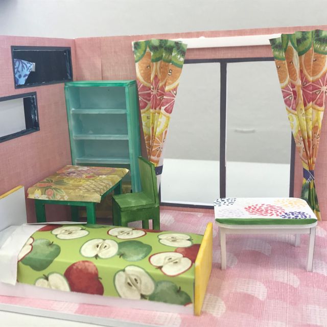 東京日建工科専門学校 【インテリア模型】５月の特別オープンキャンパス1