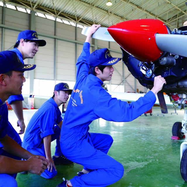 崇城大学 【航空整備学専攻 対象】空港キャンパス施設見学会1