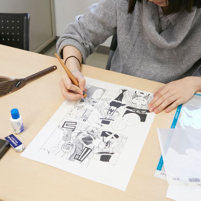 専門学校デジタルアーツ東京 【マンガ・イラスト学科】マンガ制作に必要な技術を基礎から習得4