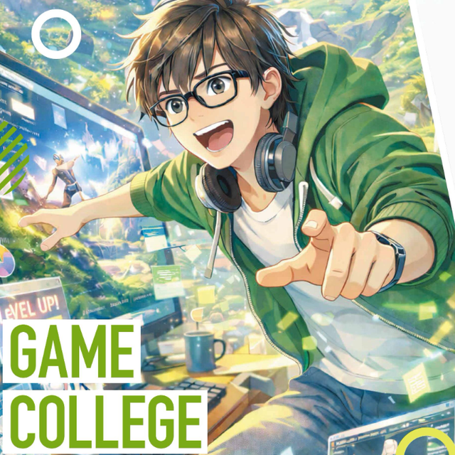 総合学園ヒューマンアカデミー那覇校 【高校2年生向け】ゲームクリエイターの目指し方1