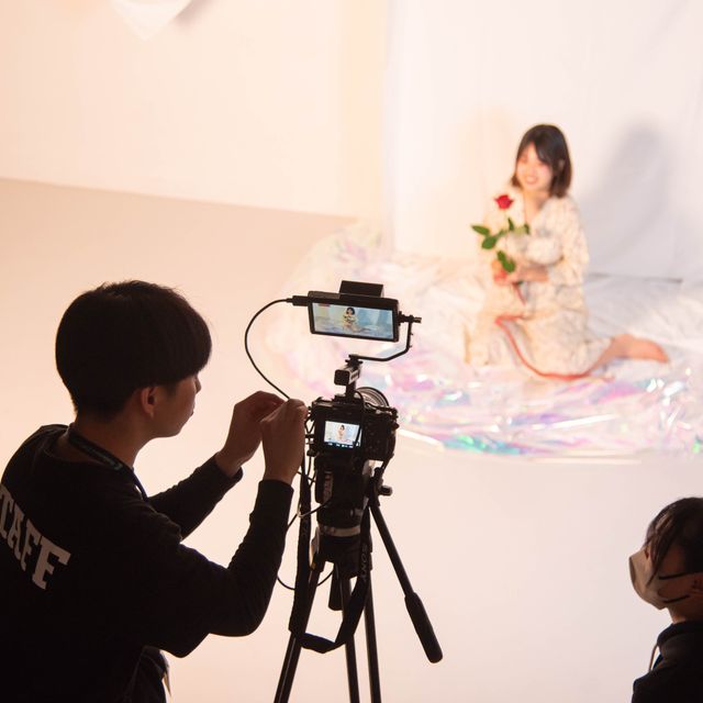 専門学校 名古屋ビジュアルアーツ・アカデミー 【写真学科】撮影対象は無限大！本格的な一眼カメラで撮影体験！2