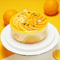 専門学校ビジョナリーアーツ オレンジのムースケーキ