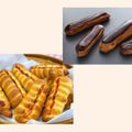 東京多摩調理製菓専門学校 【製菓＆製パン】濃厚チョコのエクレア＆ウインナーロール