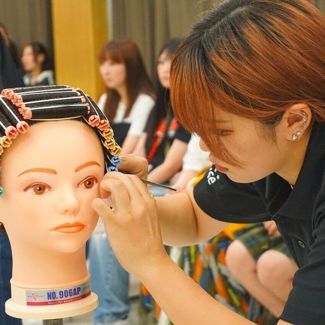 アミューズ美容専門学校 コンテスト見学☆彡3