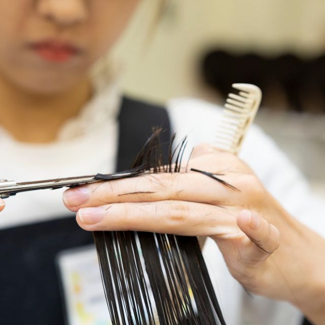 名古屋ビューティー専門学校 韓国カットに挑戦しよう！1