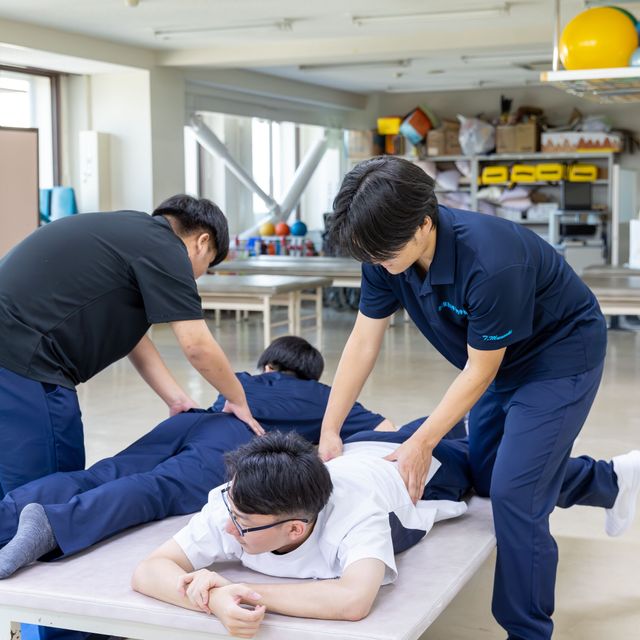 郡山健康科学専門学校 【理学療法学科】オープンキャンパス（体験入学編）4
