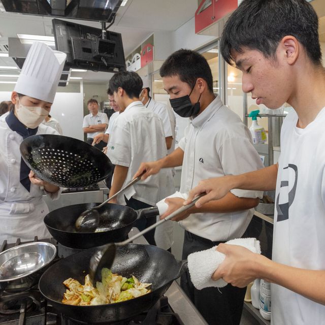 今村学園ライセンスアカデミー オープンキャンパス（調理師科）1