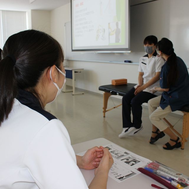 富山リハビリテーション医療福祉大学校 【介護福祉科】６/２０（土）  不自由を体験してみよう2