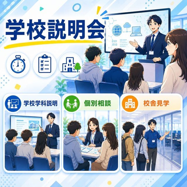 日本国際工科専門学校 学校説明会2