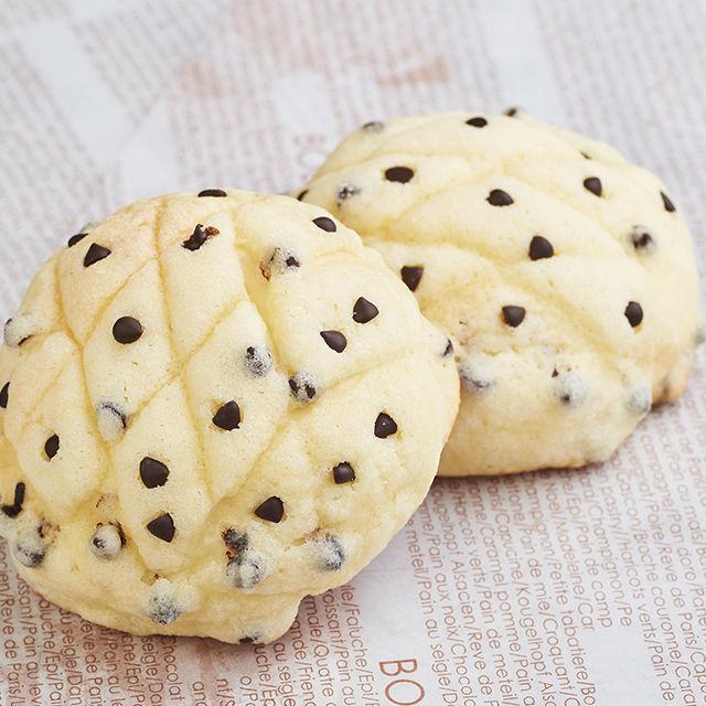 織田製菓専門学校 チョコチップメロンパン1