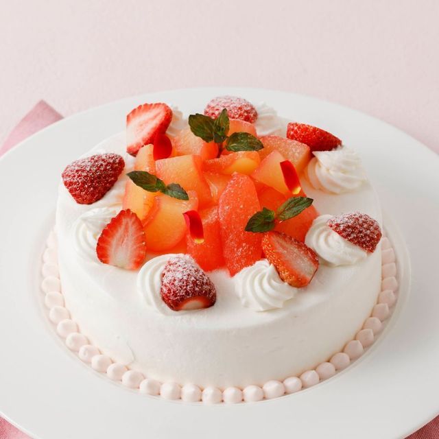 大阪調理製菓専門学校ｅｃｏｌｅ　ＵＭＥＤＡ 【製菓】白桃ショートケーキ1