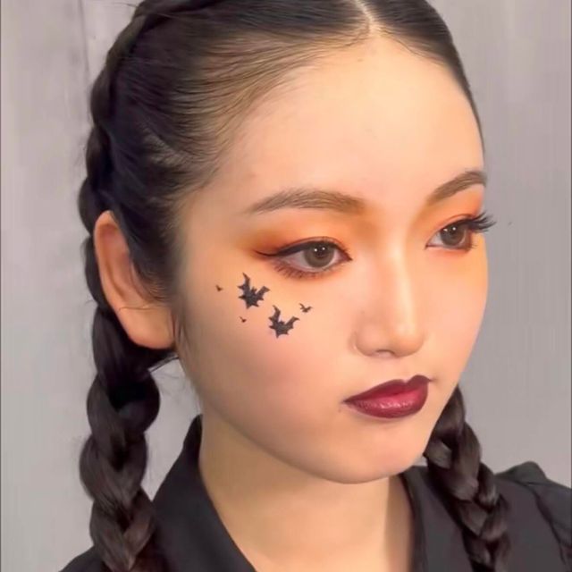 山野美容芸術短期大学 ☆ハロウィンパーティー★ハロウィン仕様のヘア＆メイク3
